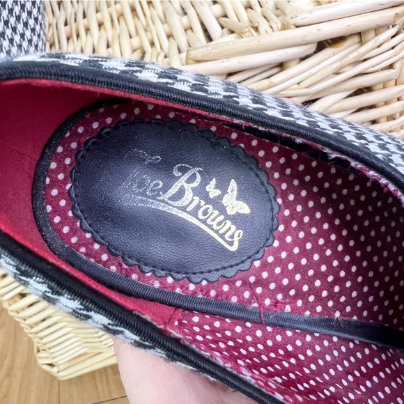 Joe Browns Black & White Houndstooth Bow Stiletto Court Shoes Heels UK Size 6 - Picture 7 of 9